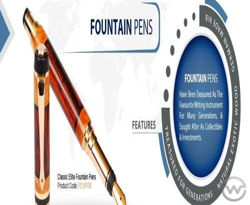 Wooden Fountain Pens Online – Wood N Dreams