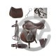 Brown Saddle Combo Pack Online – Lussoro Horse Sad